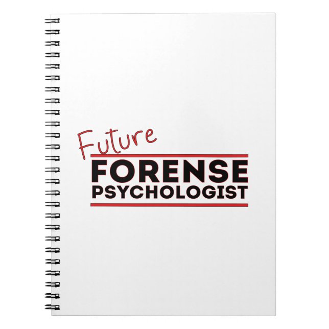 Future Forense Psychologist Notebook (Front)