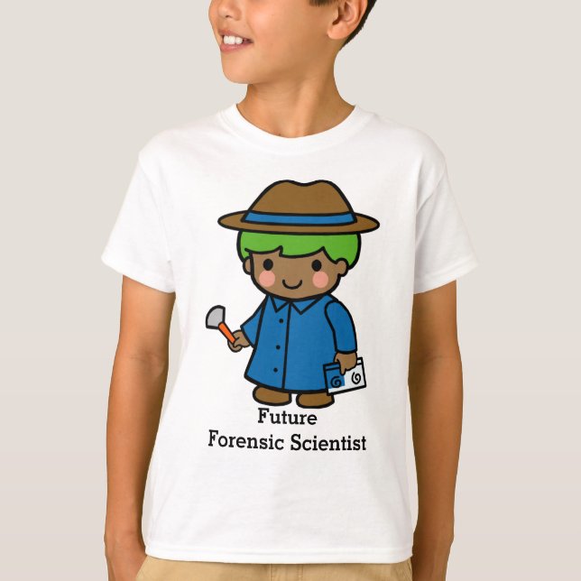 Future Forensic Scientist T-Shirt (Front)