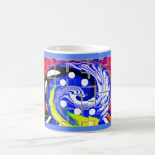Future galaxy map coffee mug (Center)