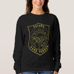 Future Game Warden Wildlife Officer Kids Son Daugh Sweatshirt