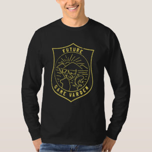 Future Game Warden Wildlife Officer Kids Son Daugh T-Shirt