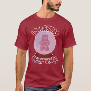 Future Games Crystal Ball Hobby Slogan T-Shirt