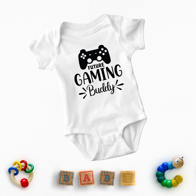 Future Gaming Buddy Baby Bodysuit (Creator Uploaded)