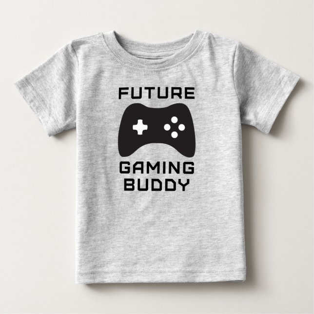 Future Gaming Buddy Baby T-Shirt (Front)