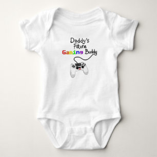 Future Gaming Buddy - Game Controller Personalised Baby Bodysuit