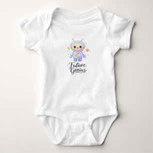 Future Genius Astronaut Robot Baby Bodysuit