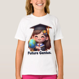 Future Genius " Back to school" Pun  T-Shirt