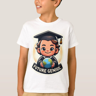 Future Genius " Back to school" Pun  T-Shirt