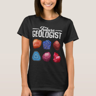 Future Geologist Geology Rock Collector Graphic T-Shirt
