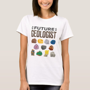 Future Geologist Geology Rocks Gems T-Shirt