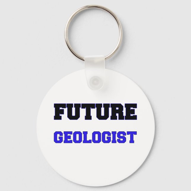 Future Geologist Key Ring (Front)