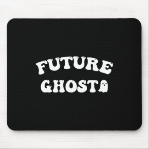 Future Ghost Funny Halloween Costume Mouse Mat
