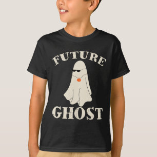 Future Ghost Funny Last Minute Retro Halloween Cos T-Shirt