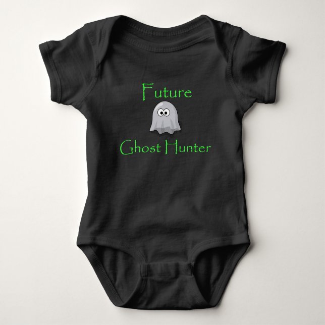 Future Ghost Hunter baby bodysuit (Front)