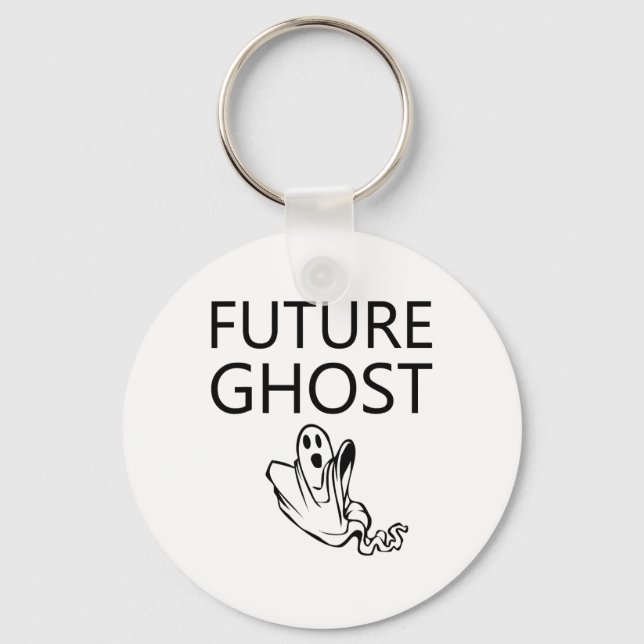 Future Ghost Shirt  Key Ring (Front)
