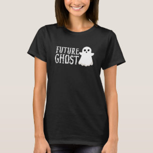 Future Ghost Simple Halloween Costume Scary Ghost T-Shirt