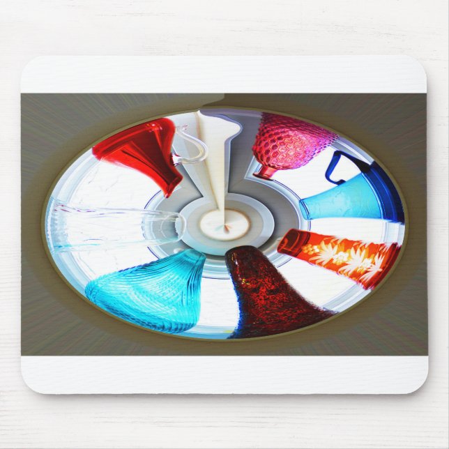 Future glass art mouse mat (Front)