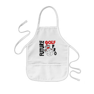 Future Golf Pro Sock Monkey Kids Apron