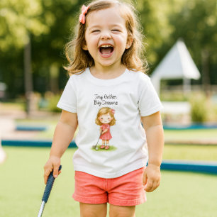 Future Golfer Baby Girl or Toddler T-Shirt