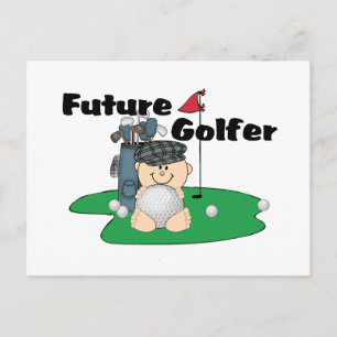 Future Golfer Postcard