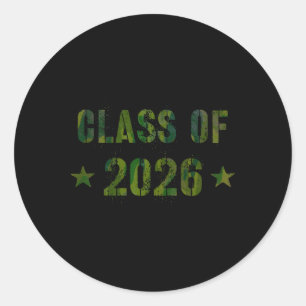 Future Graduation Cl Of 2026 9th Grade First Day S Classic Round Sticker