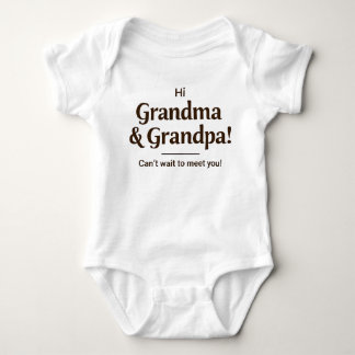 “Future Grandbaby Bodysuit” simple, cute design Baby Bodysuit