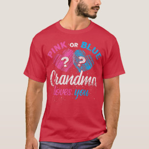 Future Grandma Baby Shower Pregnancy Nana Gender R T-Shirt