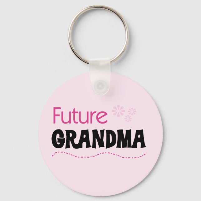 Future Grandma Tshirts and Gifts Key Ring (Front)