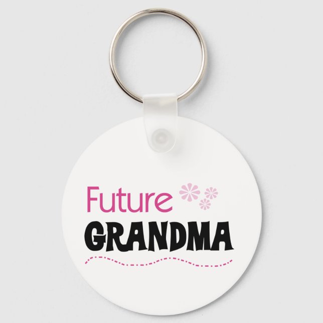 Future Grandma Tshirts and Gifts Key Ring (Front)