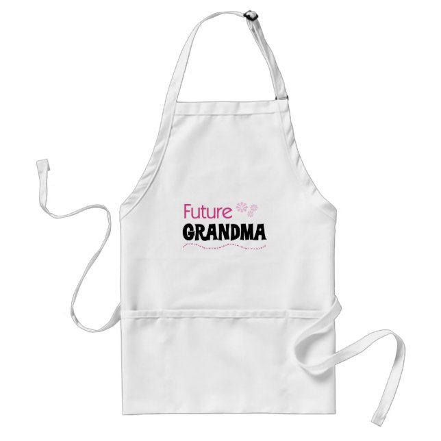 Future Grandma Tshirts and Gifts Standard Apron (Front)