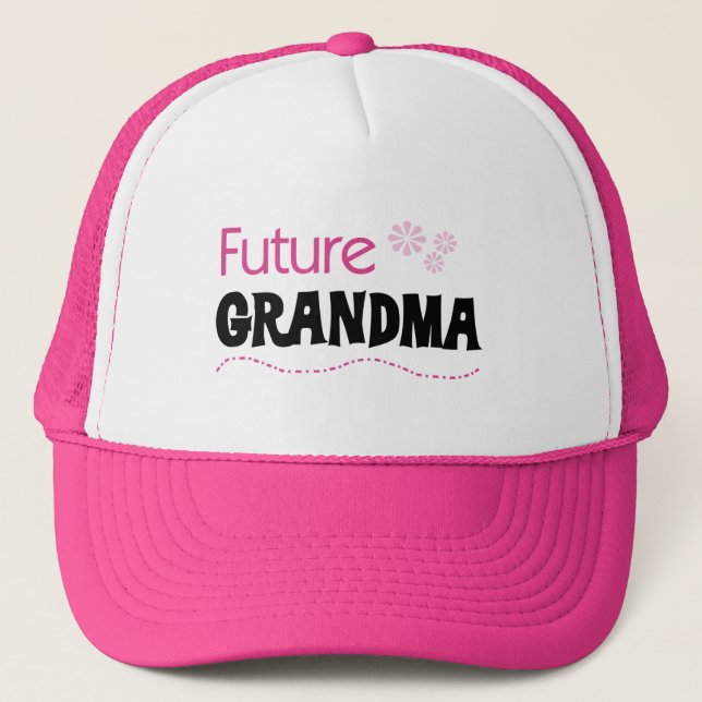 Future Grandma Tshirts and Gifts Trucker Hat (Front)