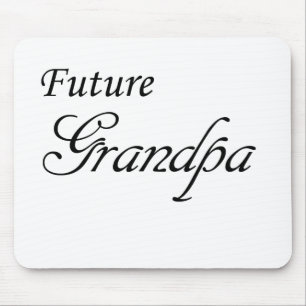 Future Grandpa Mouse Mat