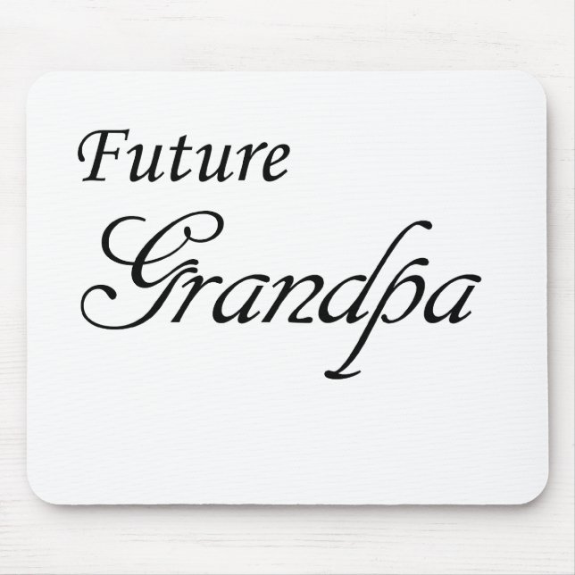 Future Grandpa Mouse Mat (Front)