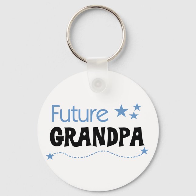 Future Grandpa Tshirts and Gifts Key Ring (Front)