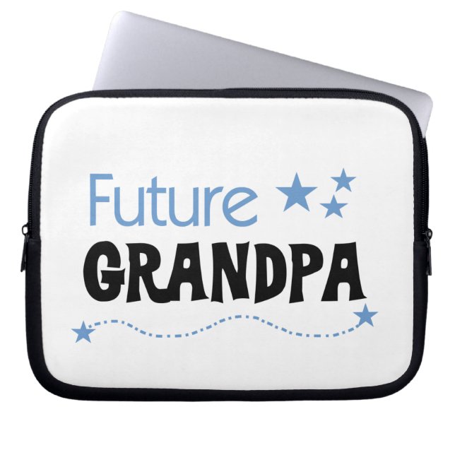 Future Grandpa Tshirts and Gifts Laptop Sleeve (Front)