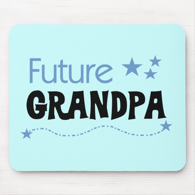 Future Grandpa Tshirts and Gifts Mouse Mat (Front)