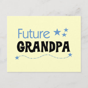 Future Grandpa Tshirts and Gifts Postcard
