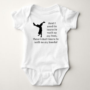 Future Handstander! Baby Bodysuit