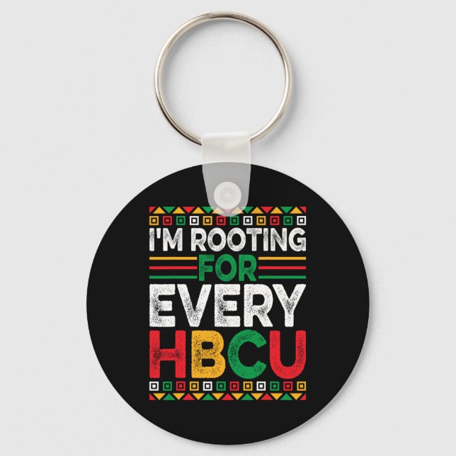 Future Hbcu Black History Month I'm Rooting For Ev Key Ring (Front)