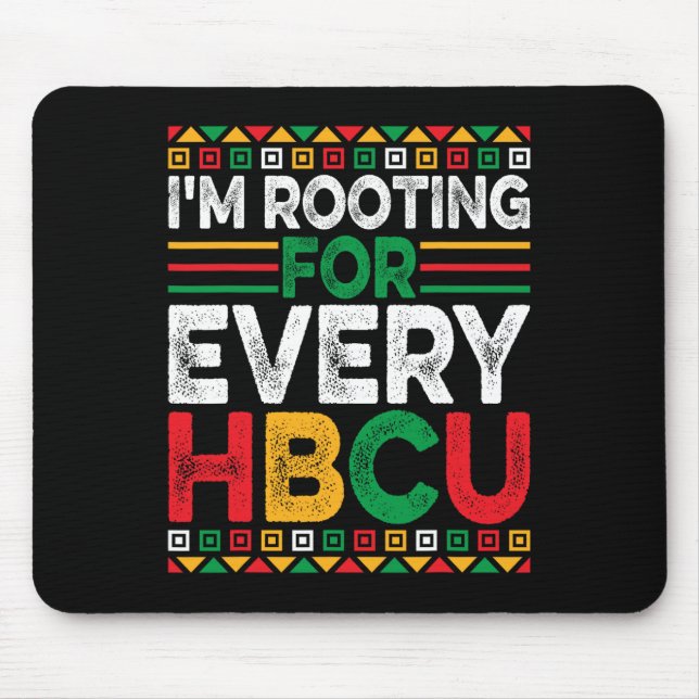 Future Hbcu Black History Month I'm Rooting For Ev Mouse Mat (Front)
