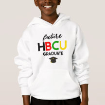 Future HBCU College Graduate Kid's Hoodie