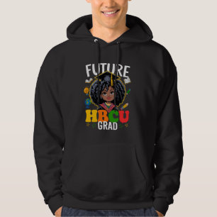 Future Hbcu Grad Afro Kids Black History Month Hoodie