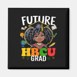 Future Hbcu Grad Afro Kids Black History Month Magnet