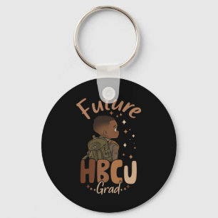 Future Hbcu Grad Black History Month Boy Graduatio Key Ring