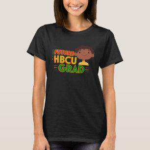 Future HBCU Grad Cute Boy African American Black H T-Shirt