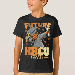 Future Hbcu Grad Dabbing Boys Graphic Art T-Shirt
