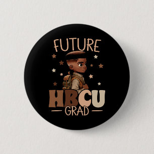 Future Hbcu Grad History Black Boy Graduation Hbcu 6 Cm Round Badge
