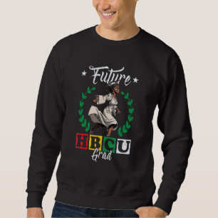 Future HBCU Grad History Black College Teen Girls Sweatshirt