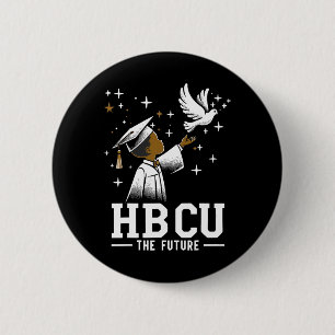Future Hbcu Grad History Black College Youth Black 6 Cm Round Badge