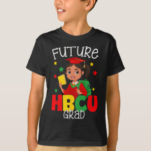 Future Hbcu Graduation African American Black Girl T-Shirt